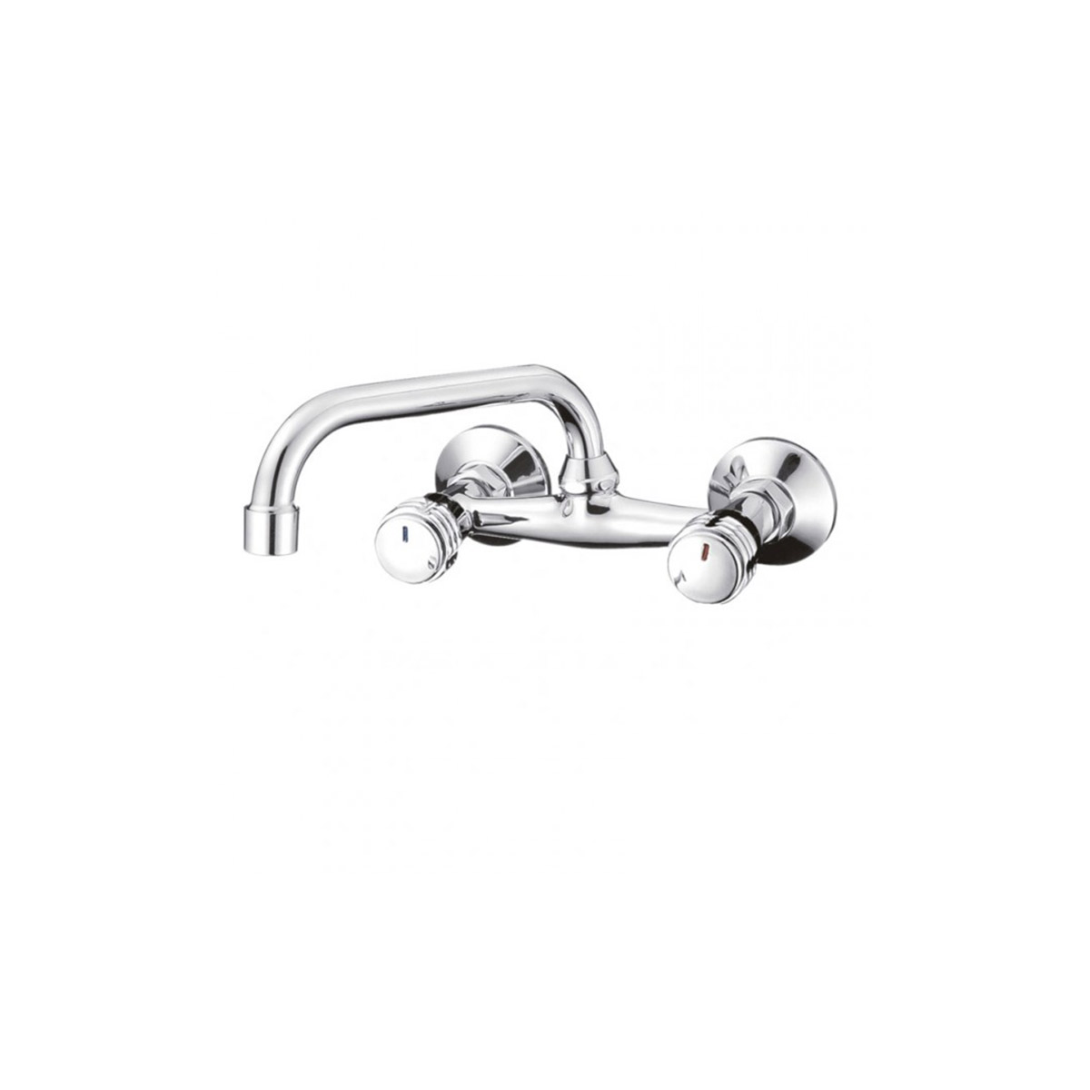 INΤER CERAMIC KITCHEN MIXER WITH 2 HANDS 88534574C M7120