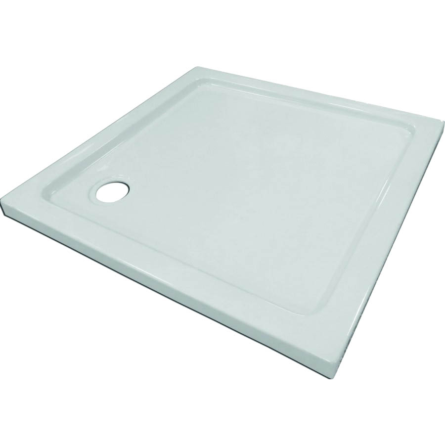 ELITE SHOWER 100X80CM WHITE