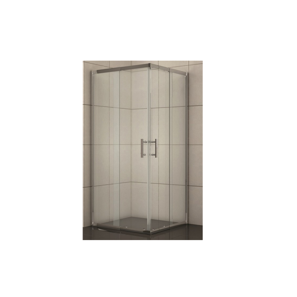 INTER CERAMIC SHOWER CABIN 80-90X110-120 CM