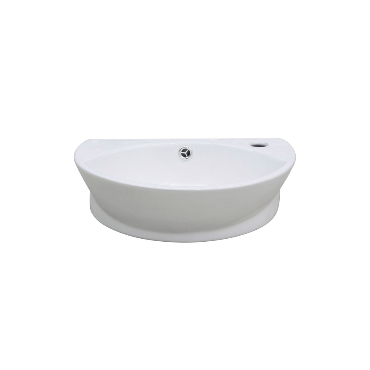 WALL WASHBASIN 43500 45Χ30Χ15CM WHITE