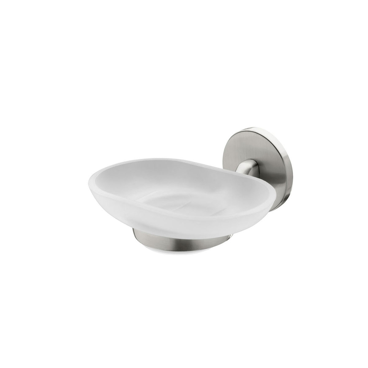 WALLS SOAP CASE WITH PLATE VIRGINIA BRUSHED NICKEL