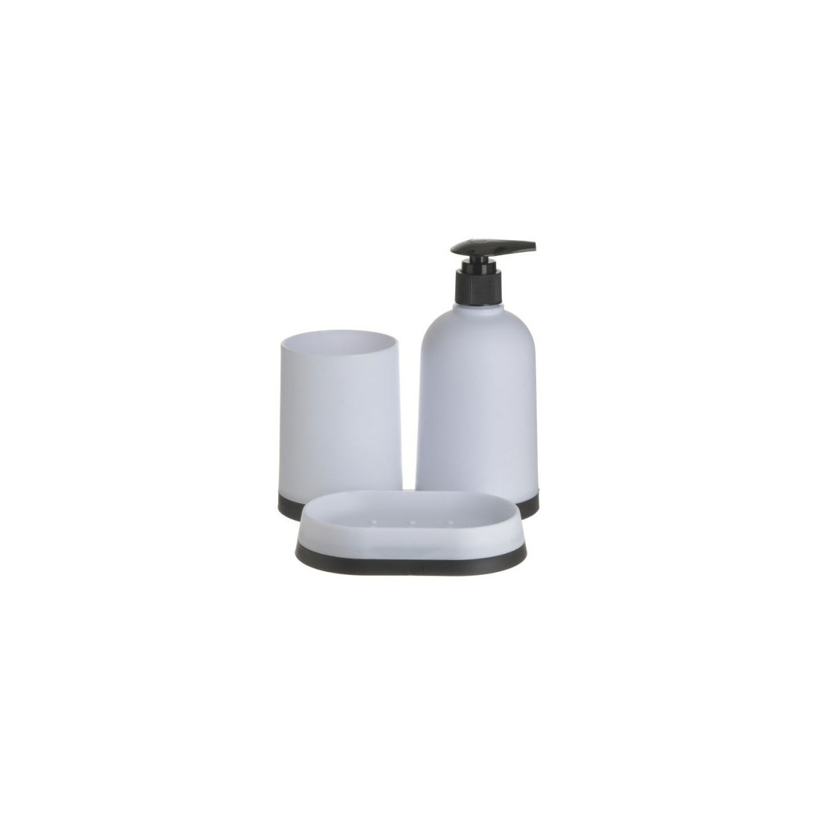 BATHROOM SET 3PCS PLASTIC