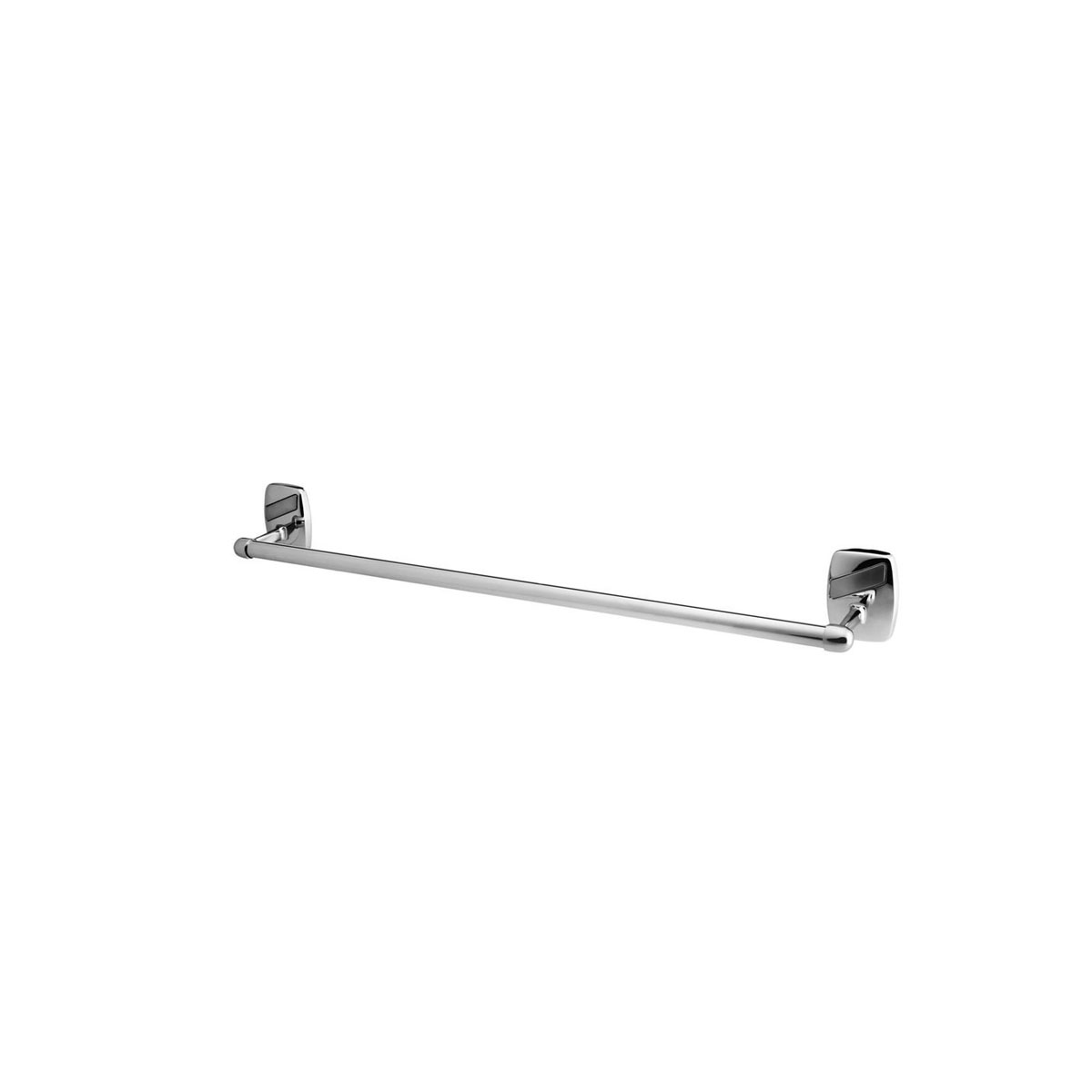 BATH TOWEL RAIL 46CM METALLIC SILVER OREGON