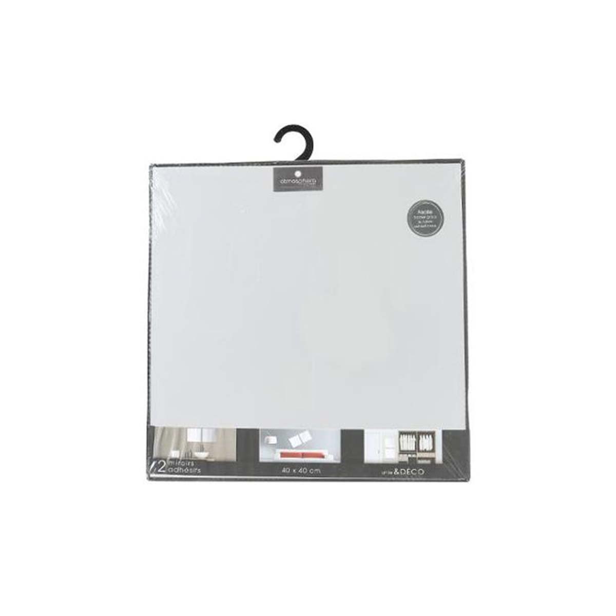 SQUARE MIRROR 40Χ40CM 2 PCS