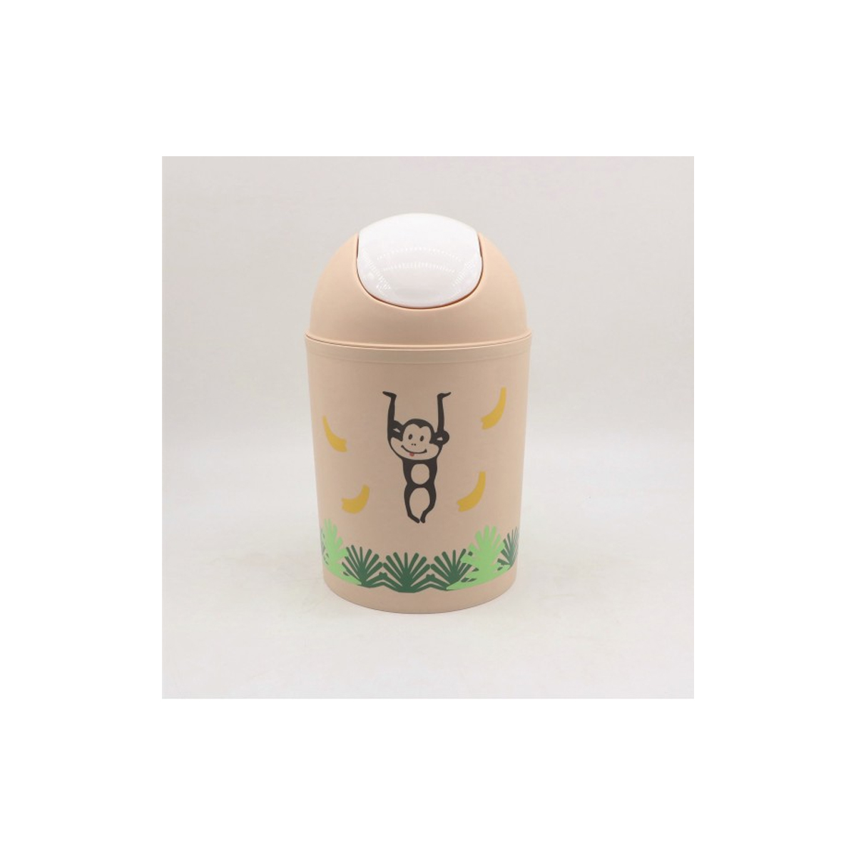 BATHROOM PLASTIC BIN MONKEY