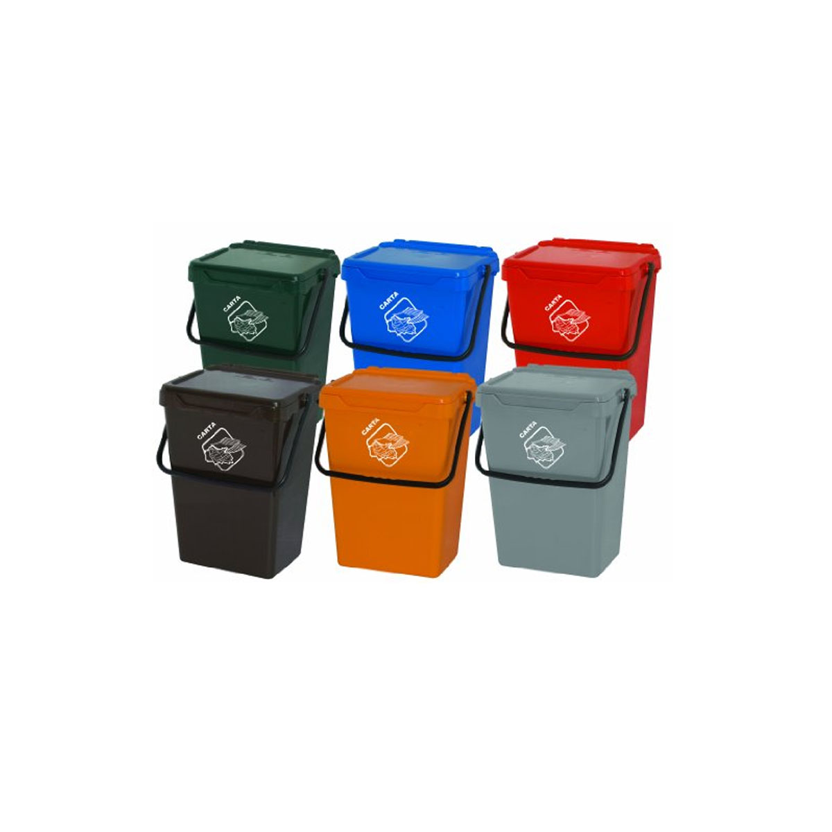 ARTPLAST RECYCLE BIN 35L 400Χ305Χ510MM