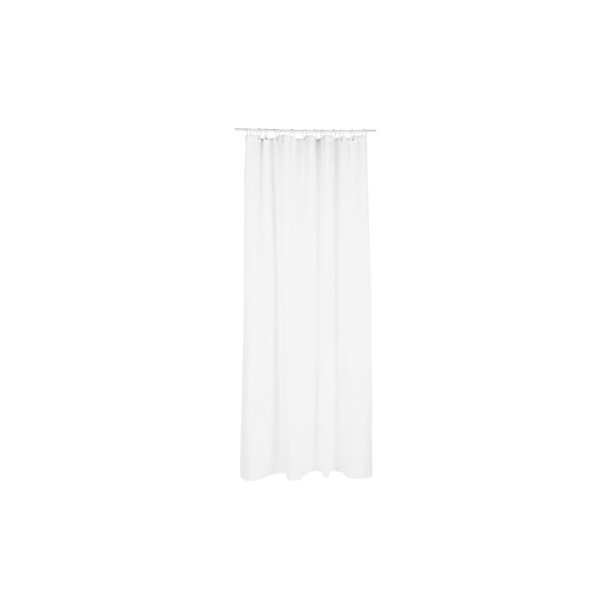 SHOWER CURTAIN 180CM X 200CM  WHITE