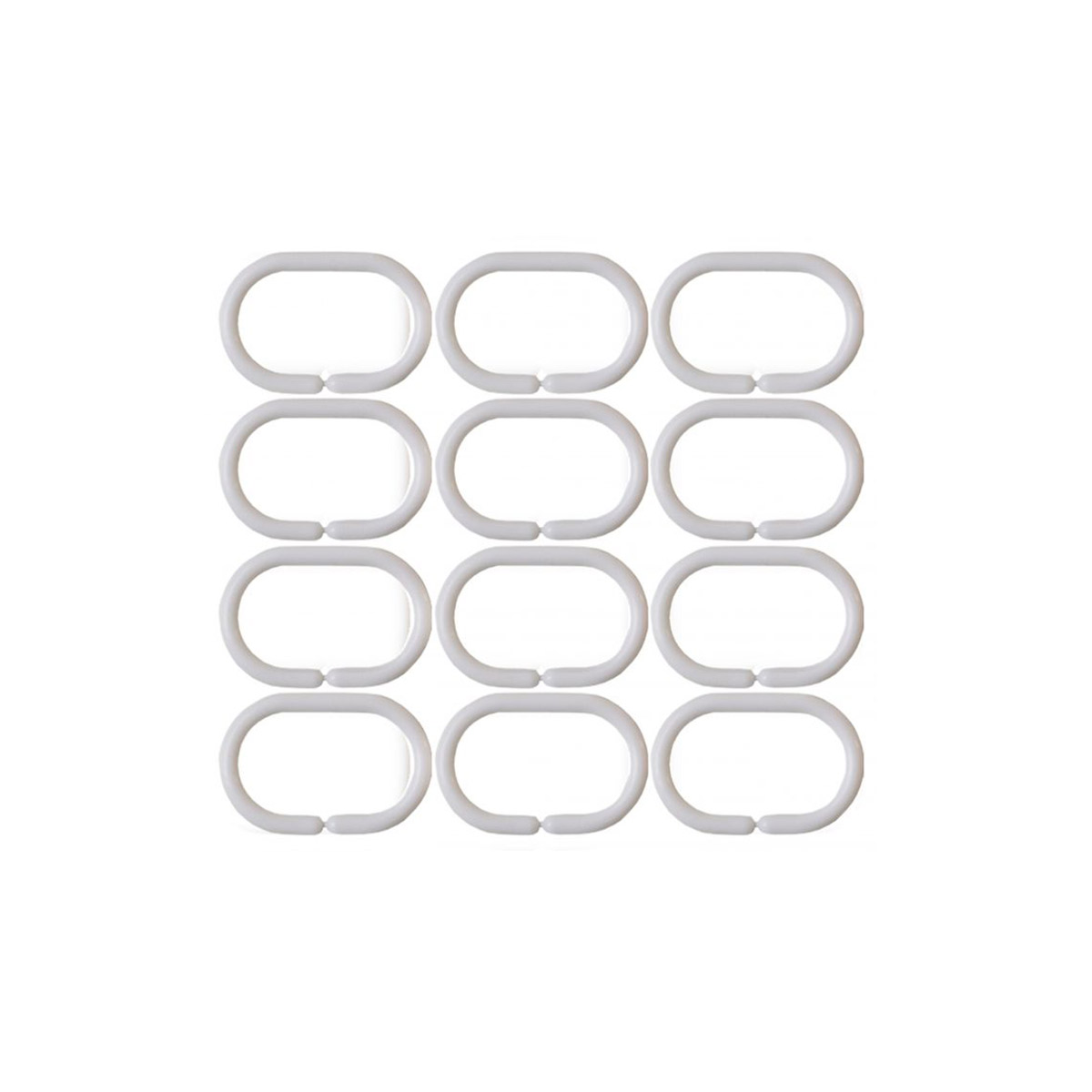 SET OF 12 RINGS FOR SHOWER CURTAINS