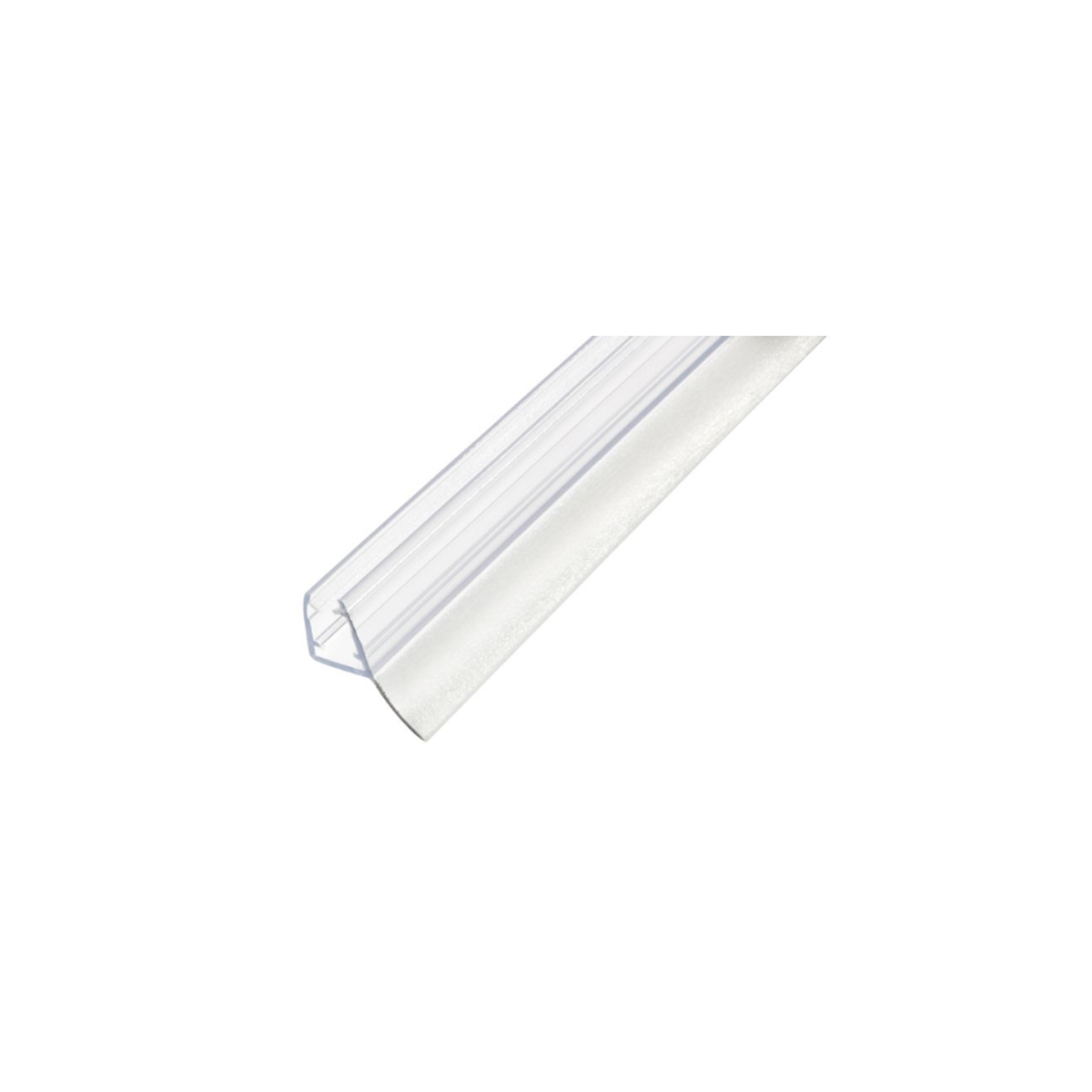 PROFILE PVC 241 TRANSPARENT 6-8 MM 2M