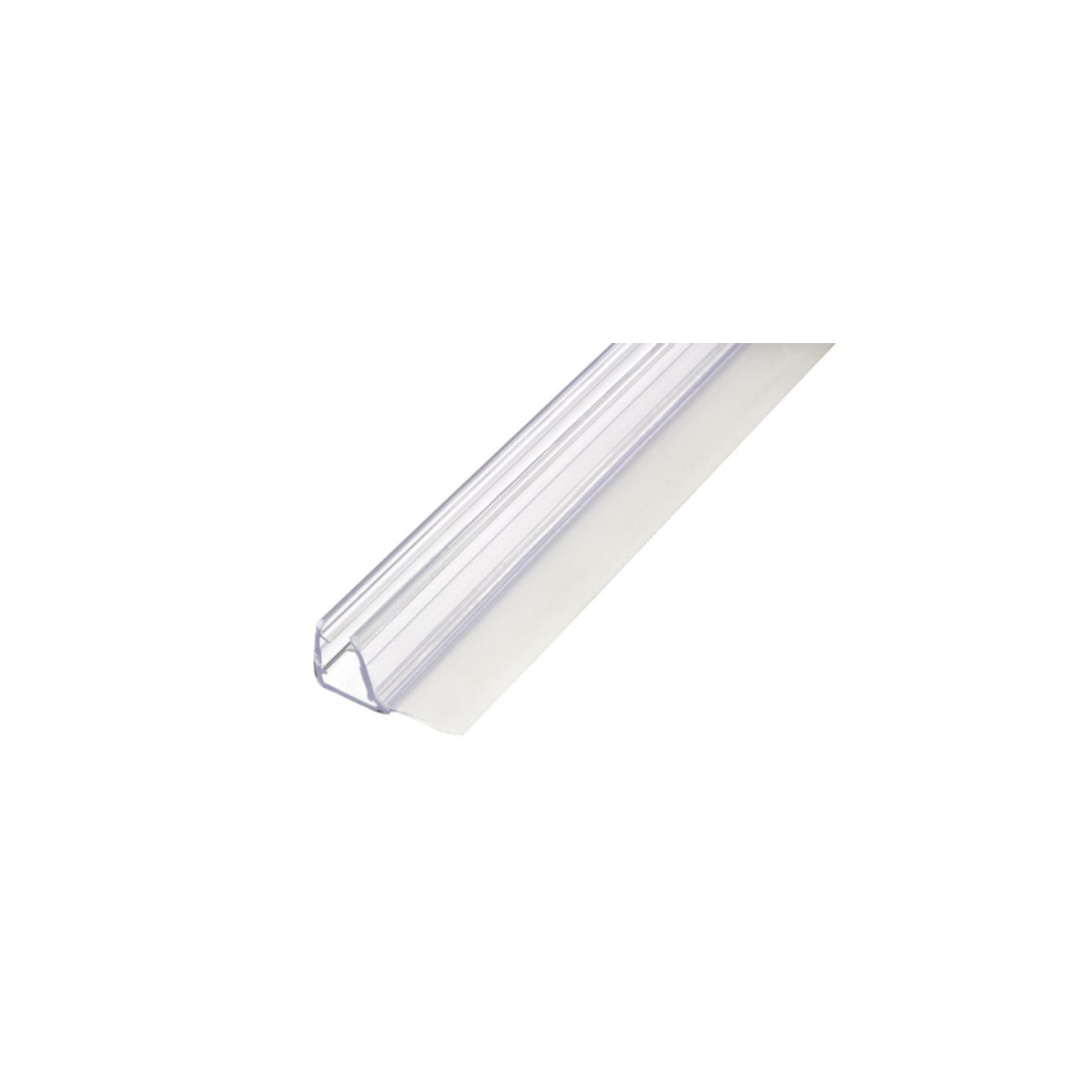 PROFILE PVC 250 TRANSPARENT 6-8 MM 2M