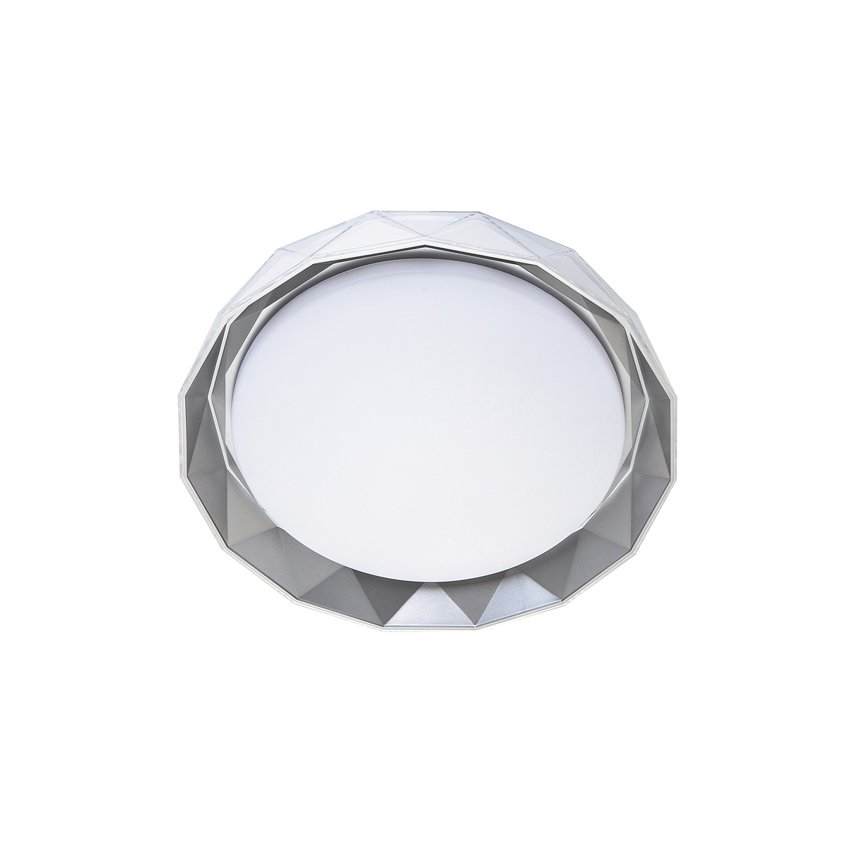 ARCADIA CEILING LAMP CIRCULAR LED 48W 51CM SILVER