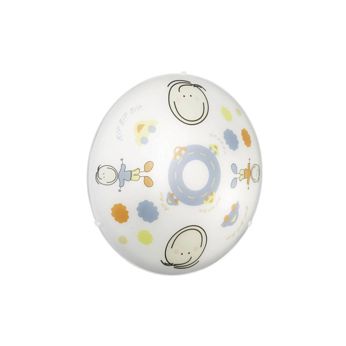 CEILING / WALL LIGHT CHILDREN'S METAL AND GLASS