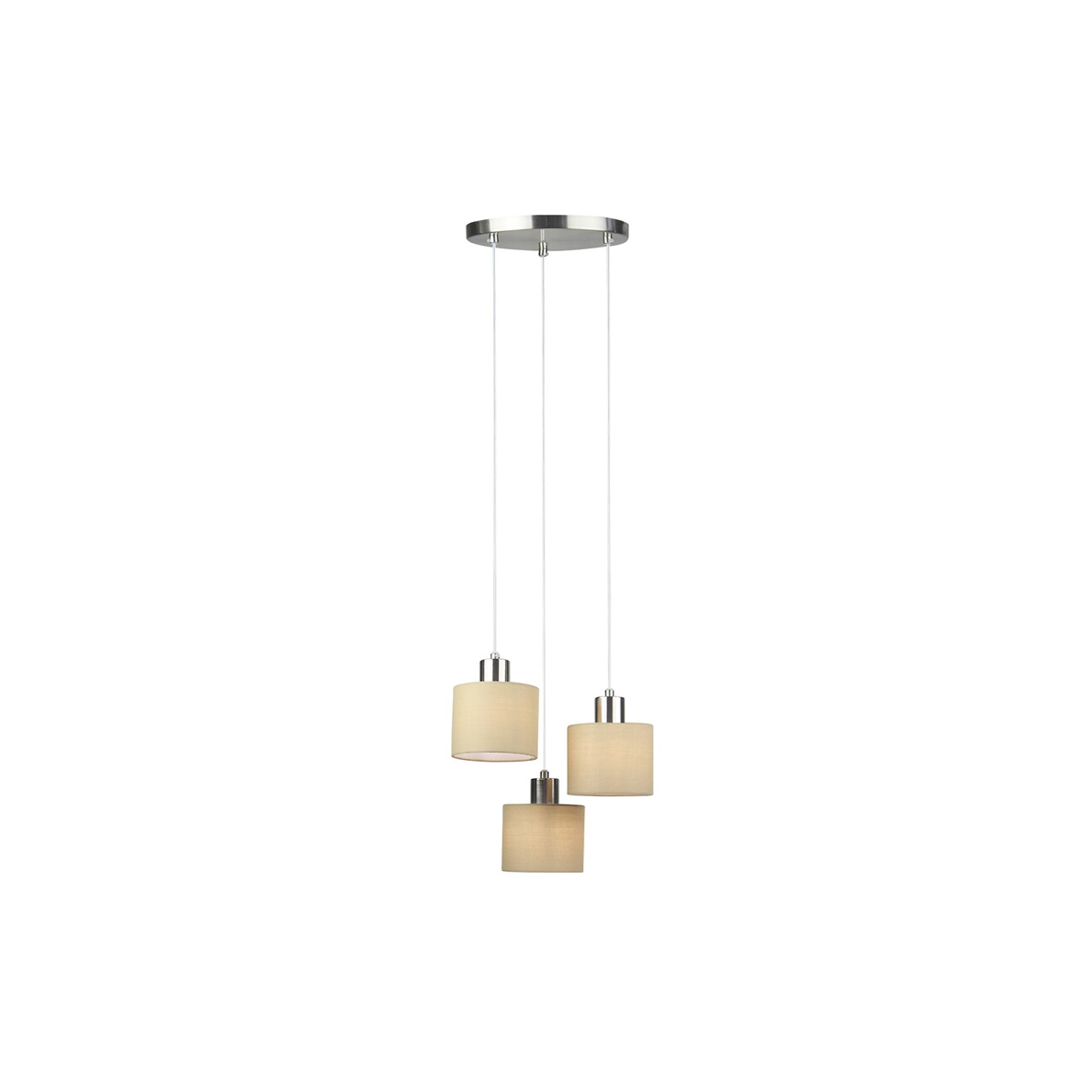 NATINA HANGING LIGHTING 3 LIGHT BROWN/BEIGE