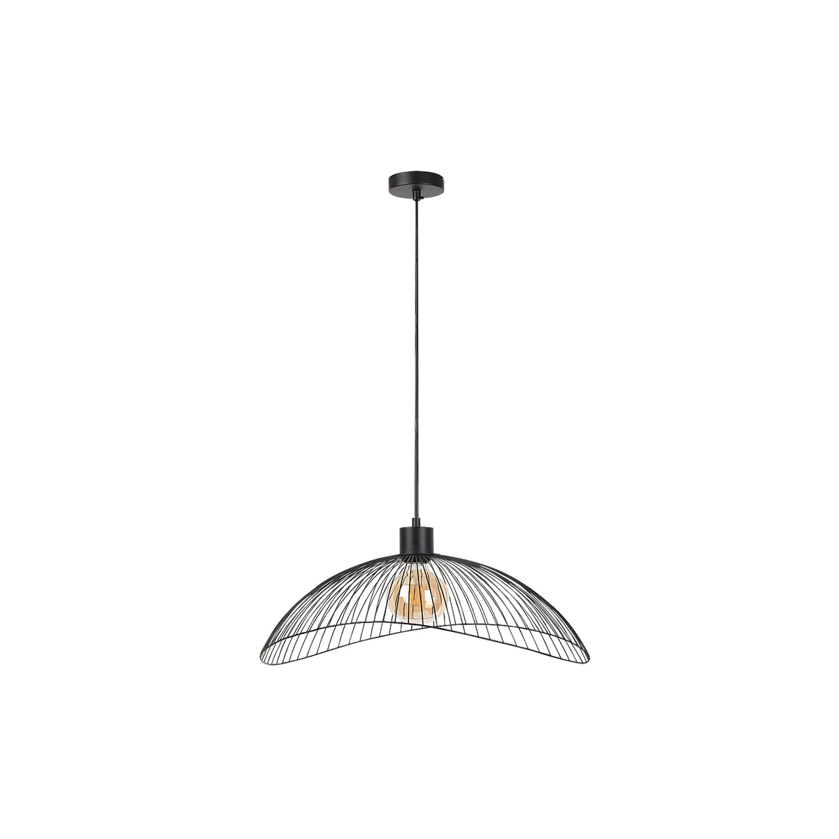 IDUNA PENDANT LIGHTING METALLIC BLACK