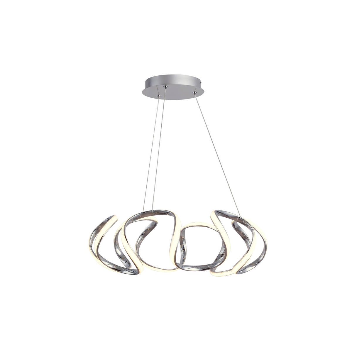 PALMIRA PENDANT LIGHTING LED 38W CHROME