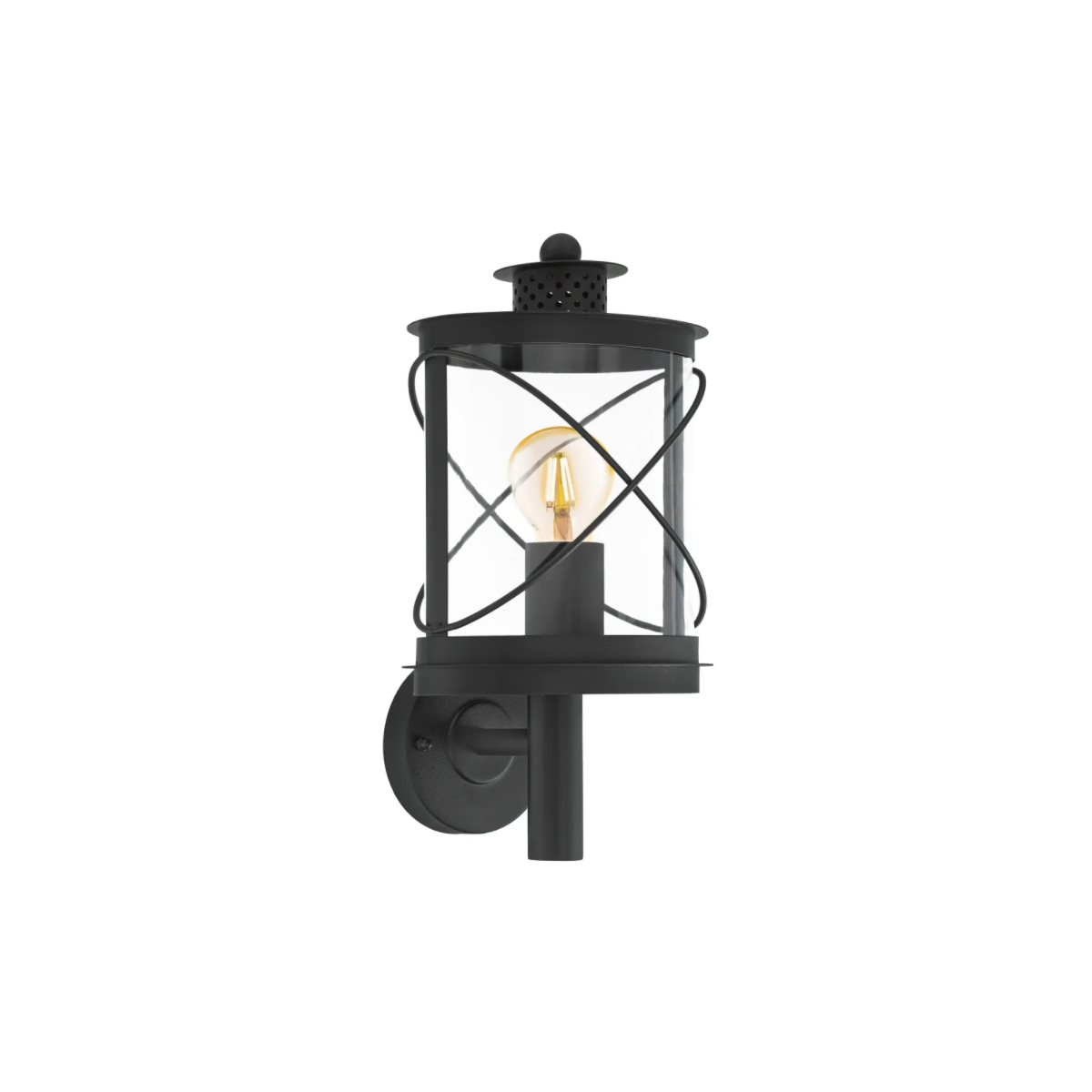 HILBURN OUTDOOR LIGHTING E27 1Χ60W BLACK 94842