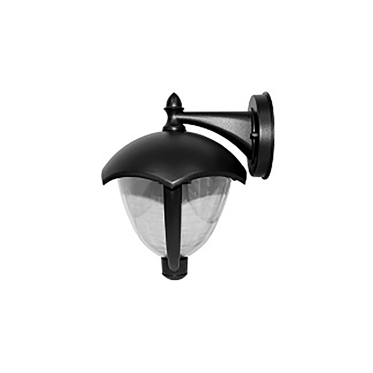 OUTDOOR LIGHTING DOWN LAMP BLACK 9-360721