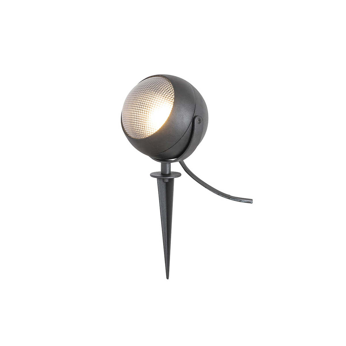 DERBY STUD GARDEN LIGHT GU10 1X25W BLACK