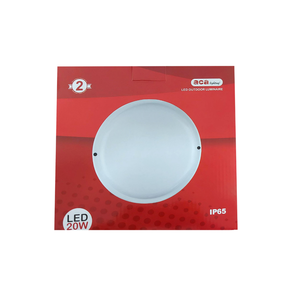 OUTDOOR LIGHTING LED 20W 6000K ROUND