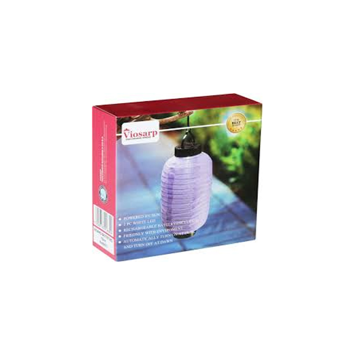 SOLAR LIGHTING HANGING NO805013 15CM