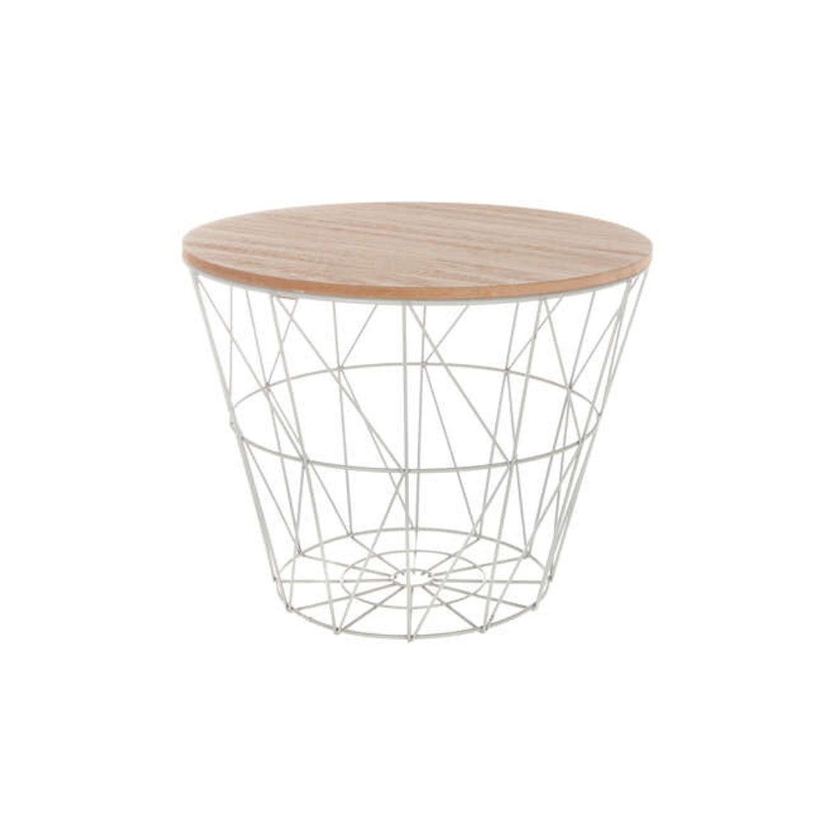 METAL TABLE D.30,5ΧH.38CM KUMI