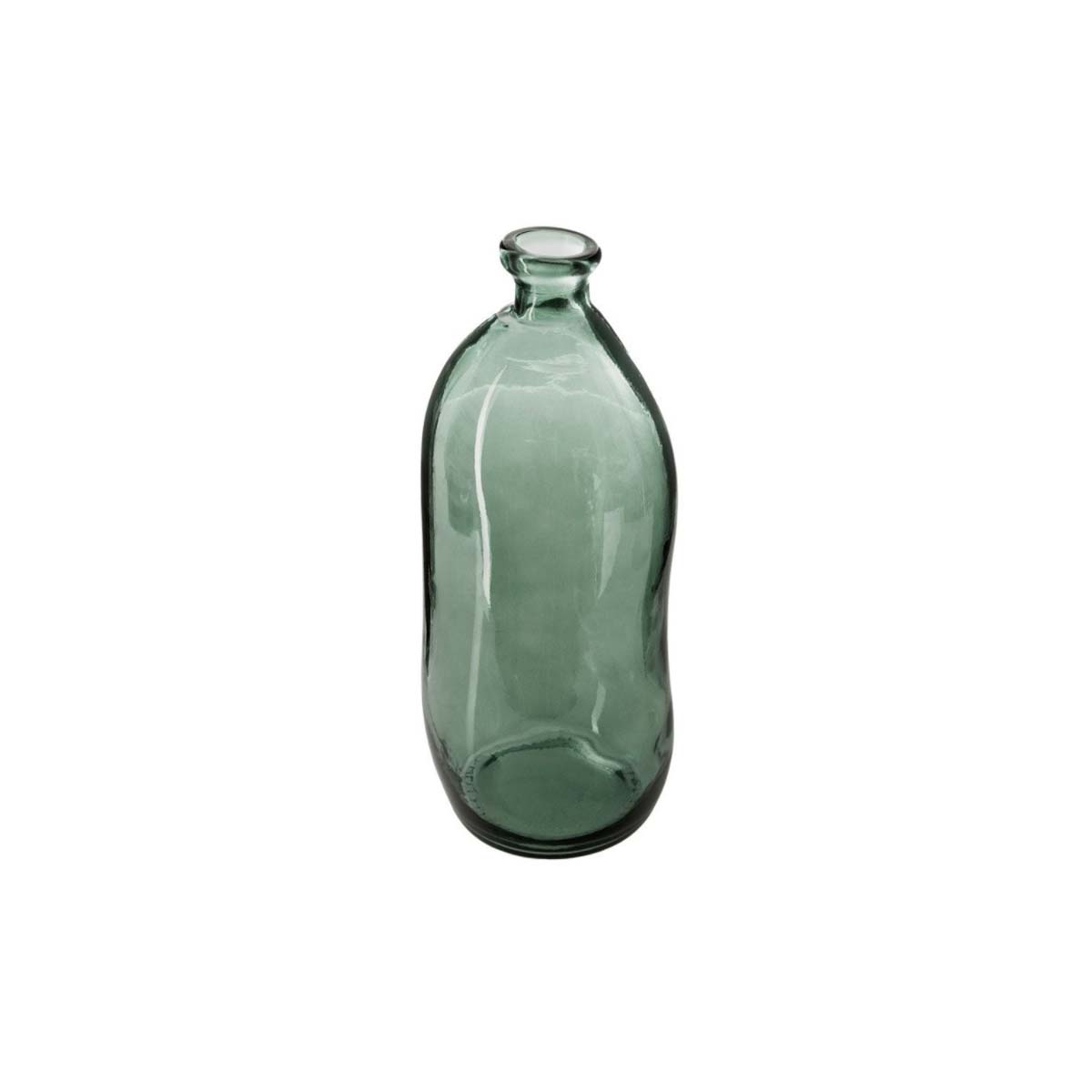 RECYCLED GLASS VASE BOTTLE