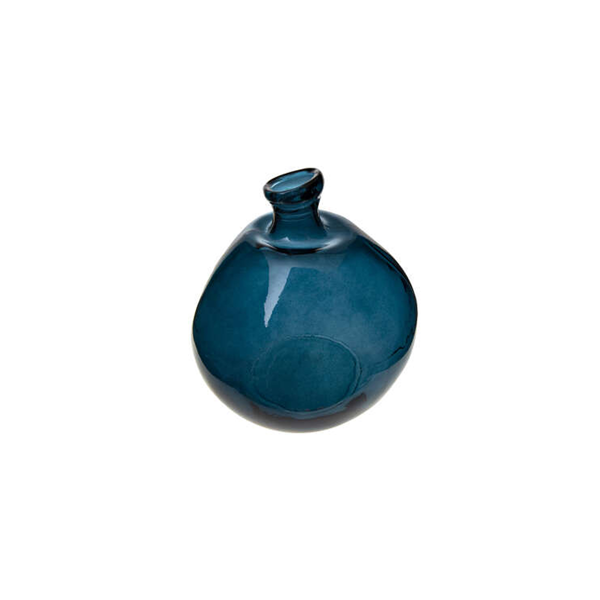 RECYCLED GLASS VASE BALL D23