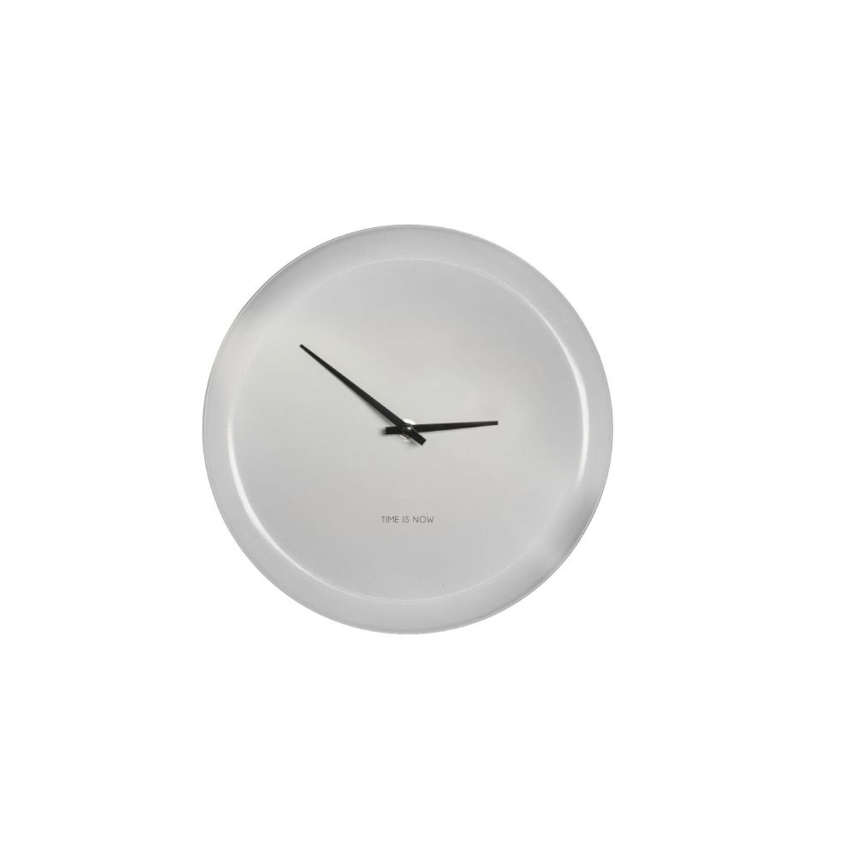 METAL WALL CLOCK 27.5CM WHITE