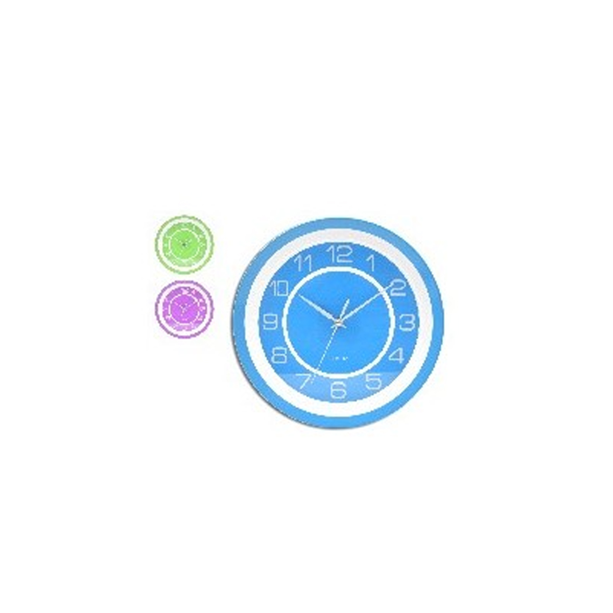 COLORED WALL CLOCK F30CM AR 43761