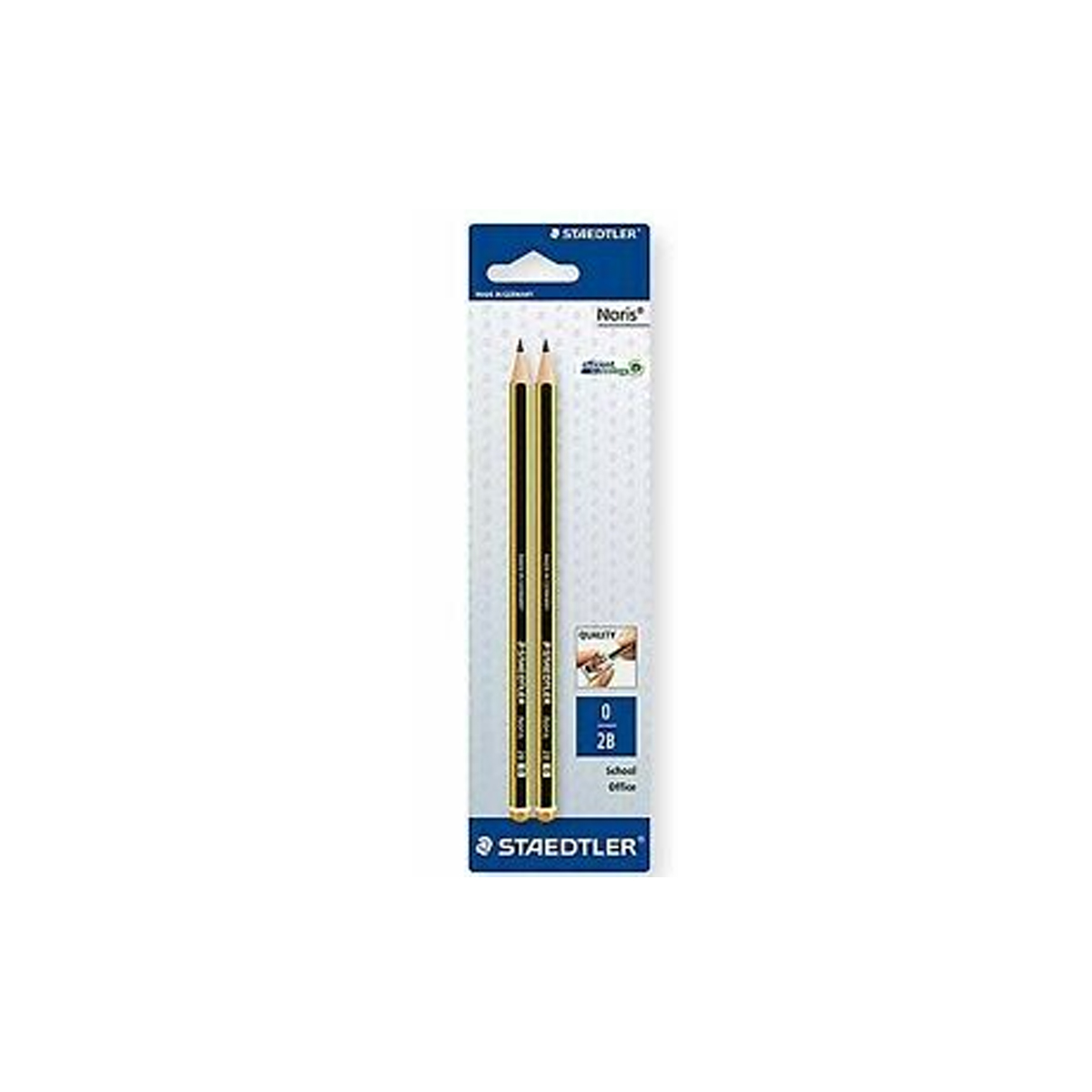 STAEDTLER SET NORIS 2B PENCILS 2PCS