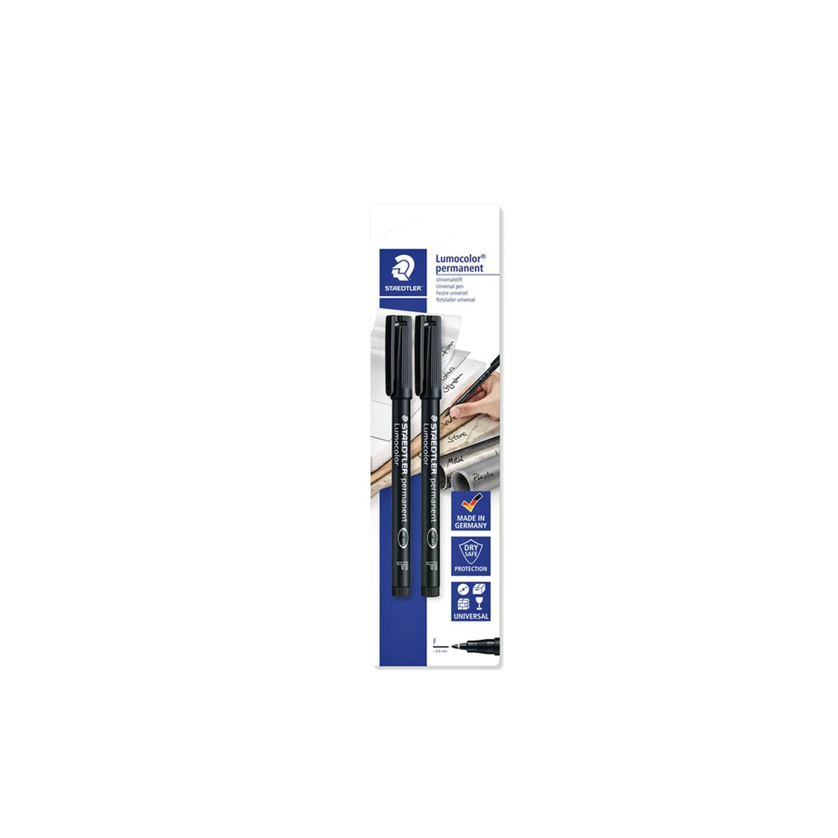 STAEDTLER PIGMENT LINER PERMANENT INK 2PCS