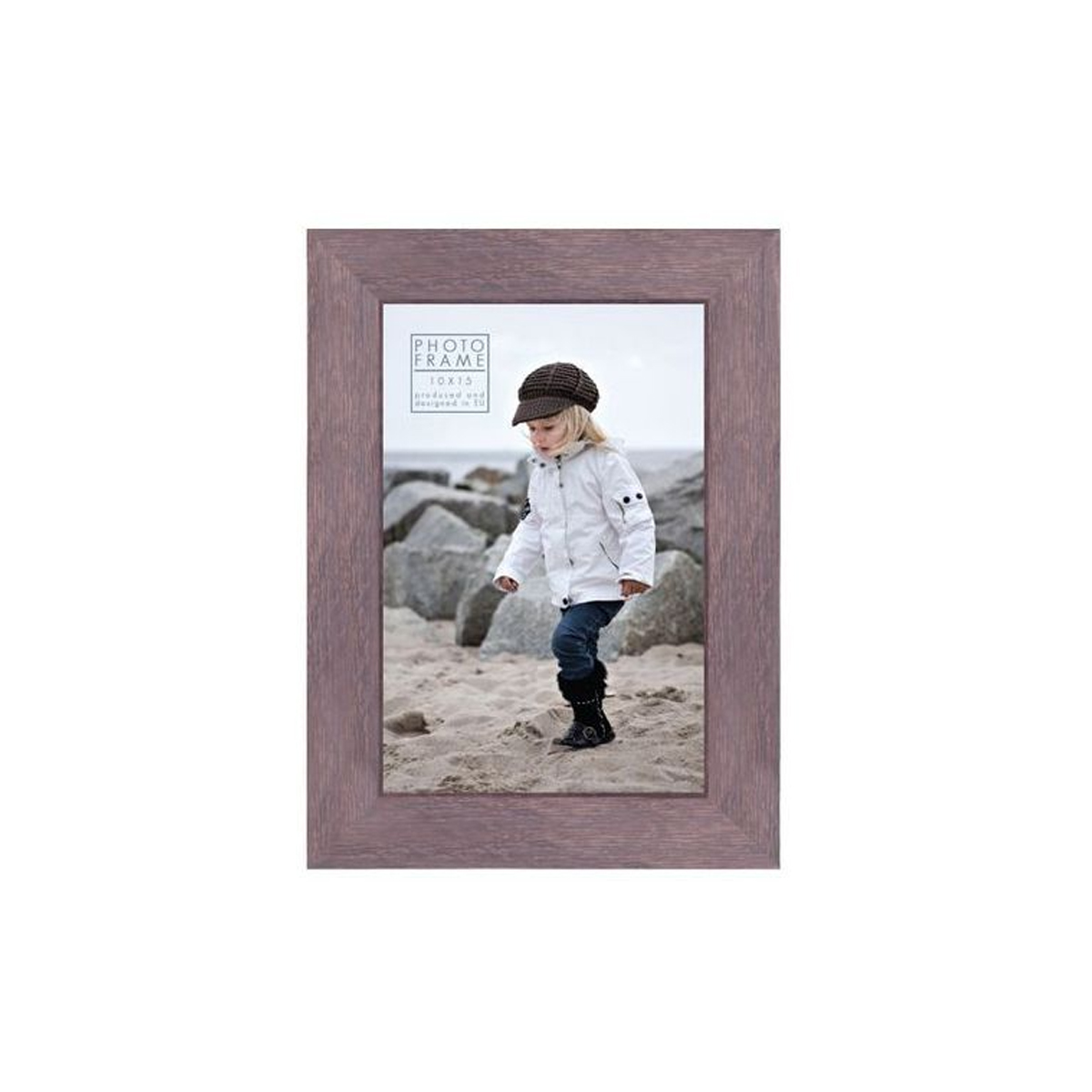 DECORATIVE FRAME WOOD NARVIK BROWN