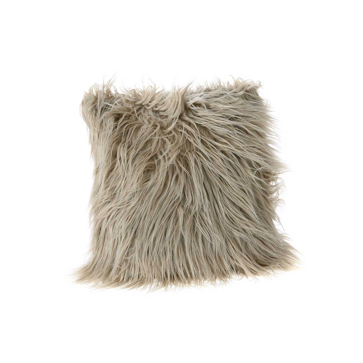 FUR CUSHION 43X43CM