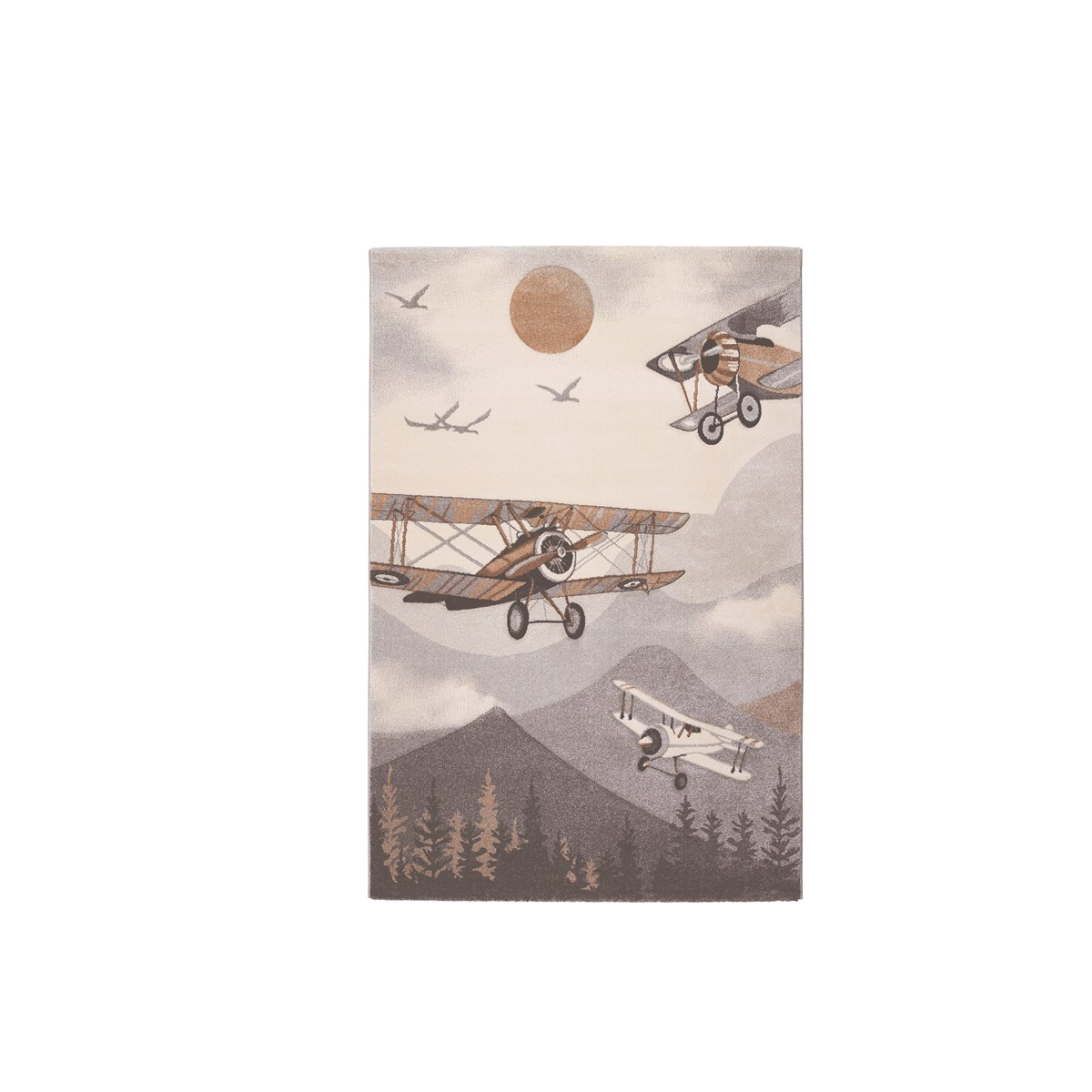 YOLO CARPET 140X200CM AIRPLANE