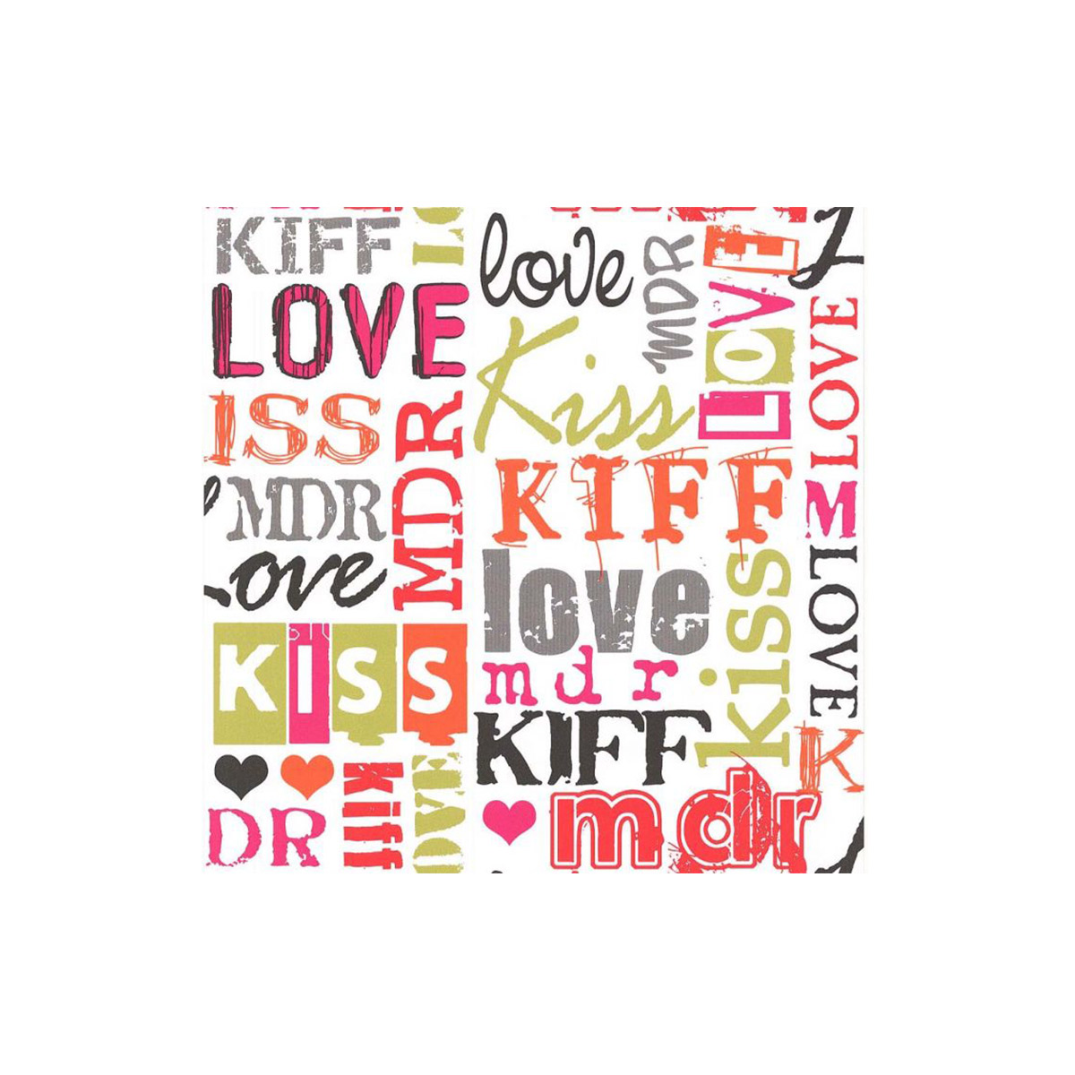 LUTECE WALLPAPER LOL 10X0,53M BLANCK COLLECTION