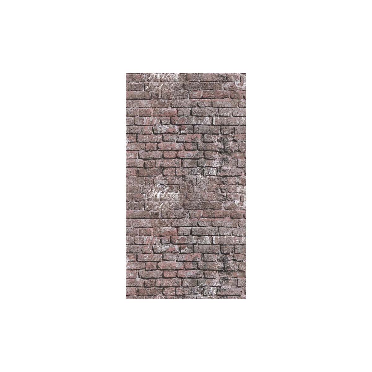 LUTECE WALLPAPERS BRICKS WITH LETTERS 10X0,53M