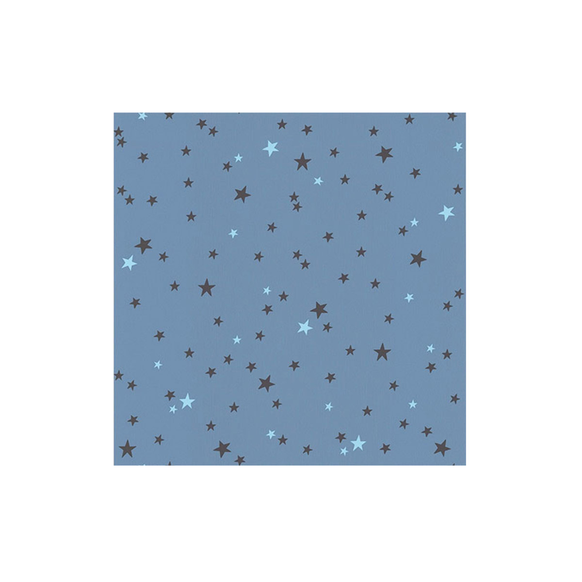 CHILDREN'S WALLPAPER WITH STARS BLUE 10X0,53M