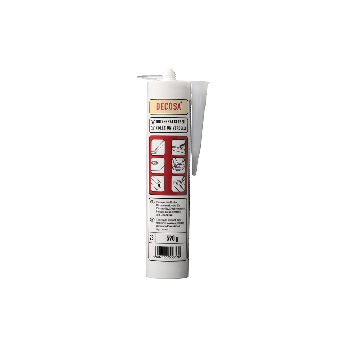 DECOSA STYROFOAM GLUE CATRIDGE UNIVERSAL