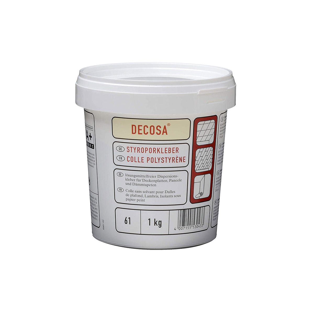 DECOSA STYROFOAM GLUE 4KG
