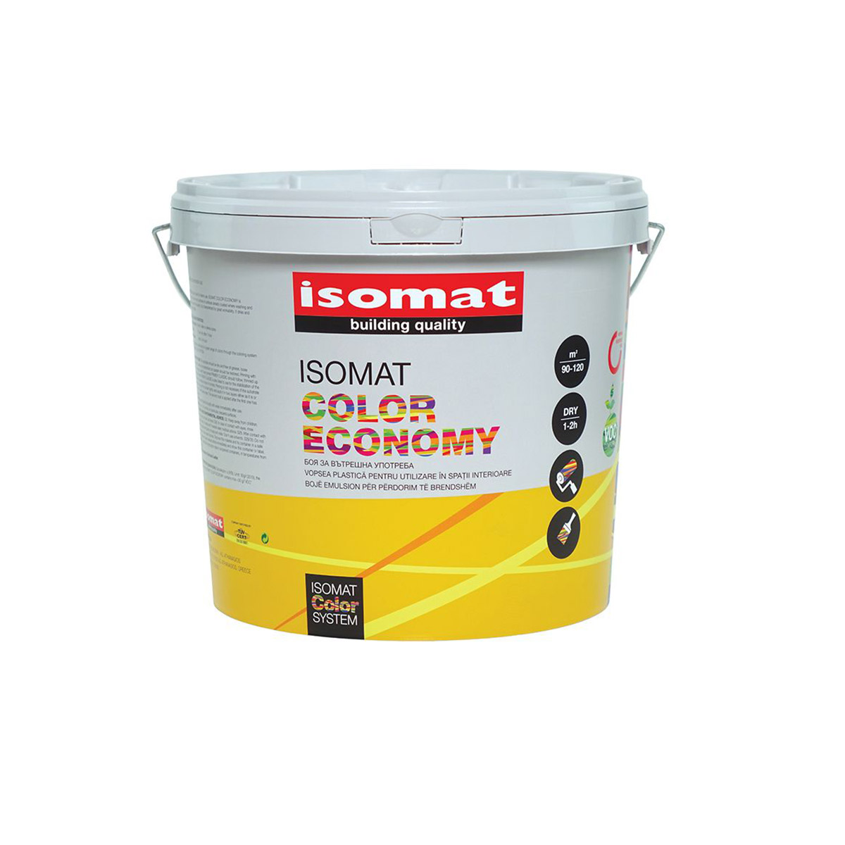 ISOMAT ECONOMY EMULSION PAINT 9L WHITE
