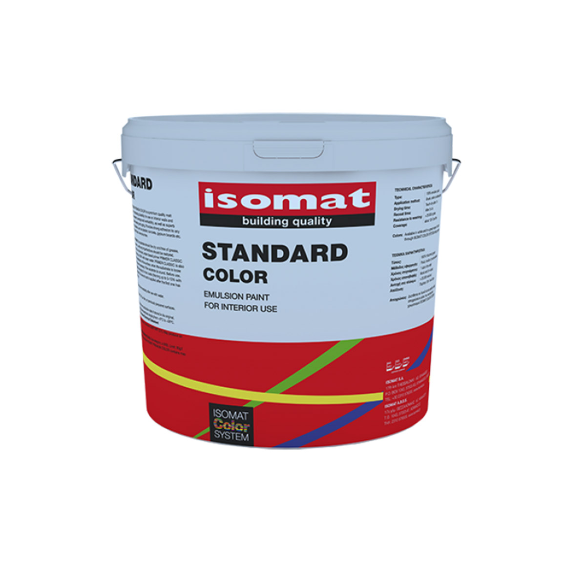 ISOMAT EMULSION PAINT FOR INSIDE USE STANDARD COLOR