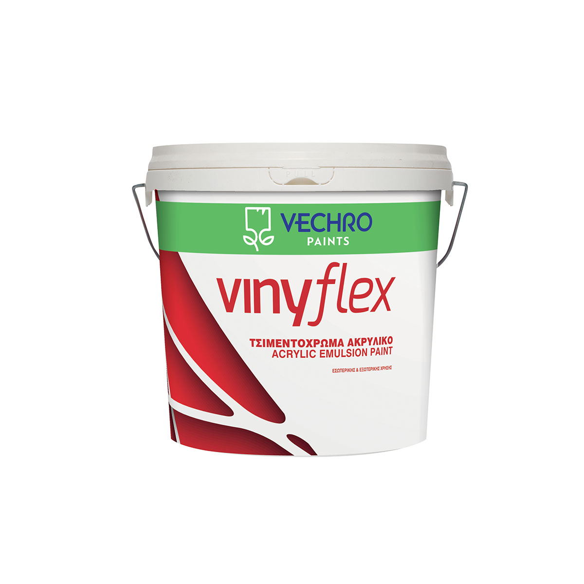 VECHRO EXTERIOR PAINT ACRYLIC VINYFLEX 9L WHITE