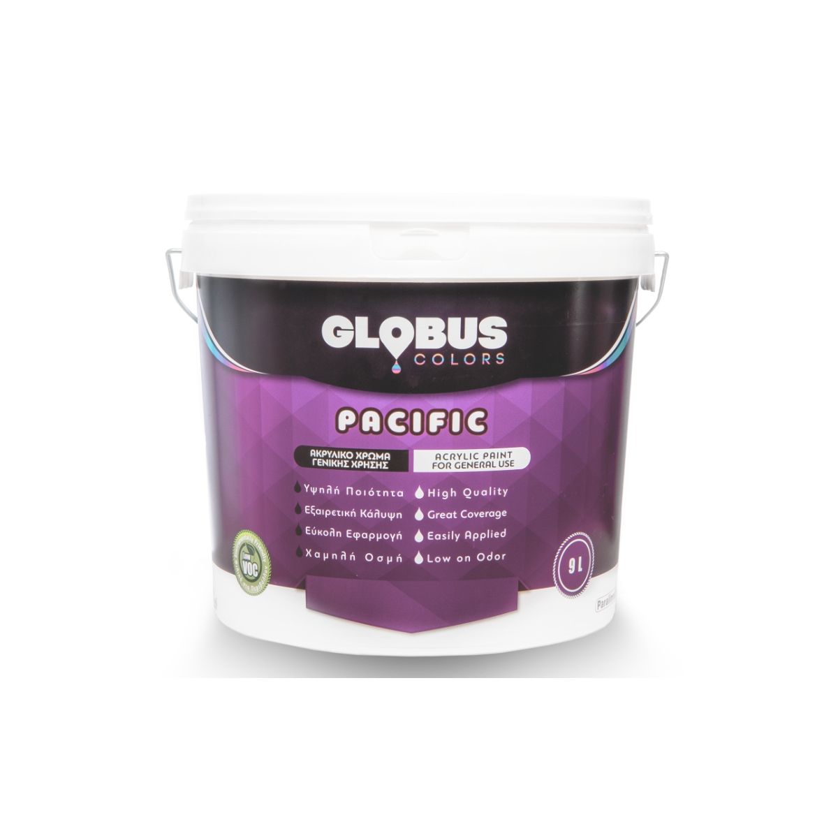 GLOBUS ACRYLIC PAINT UNIVERSAL PACIFIC WHITE