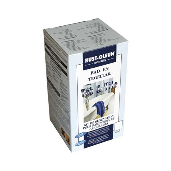RUSTOLEUM TUB & TILE TWO-COMPONENT EPOXY PAINTS 946ML WHITE