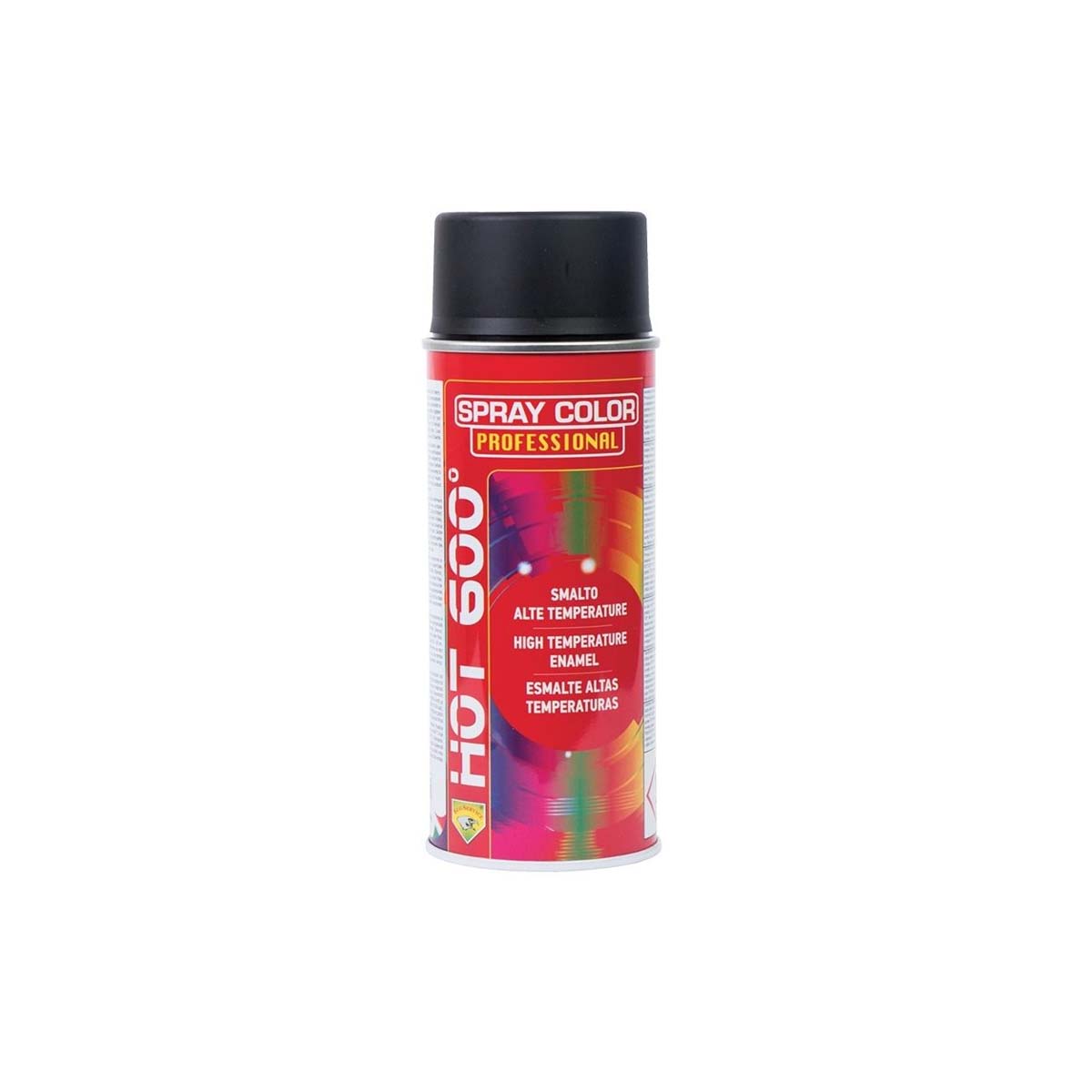 ECO SERVICE HOT 600°C ENAMEL SPRAY RESISTANT 600°C 400ML BLACK GLOSS