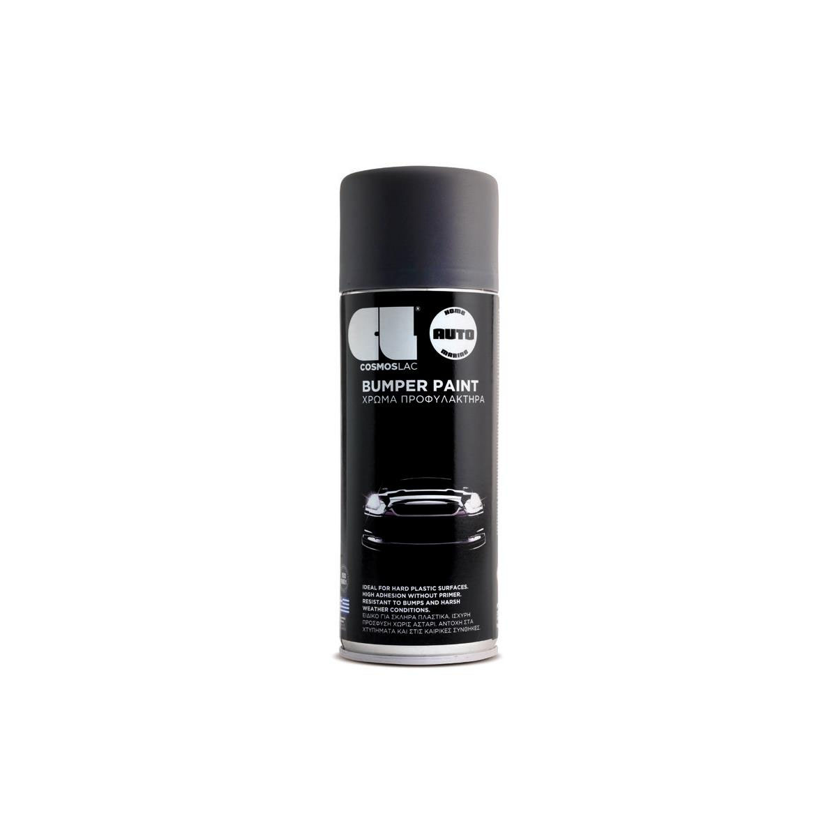 COSMOSLAC BUMPER PAINT SPRAY 400ML BLACK N561