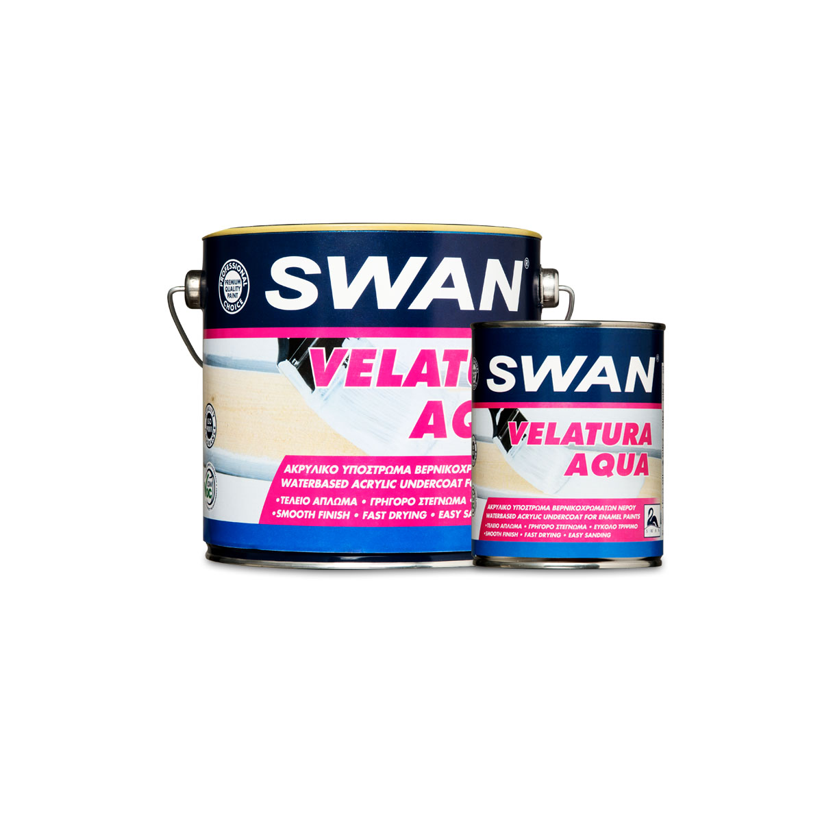 SWAN VELATURA AQUA FOR INSIDE AND OUTSIDE USE ON WOOD