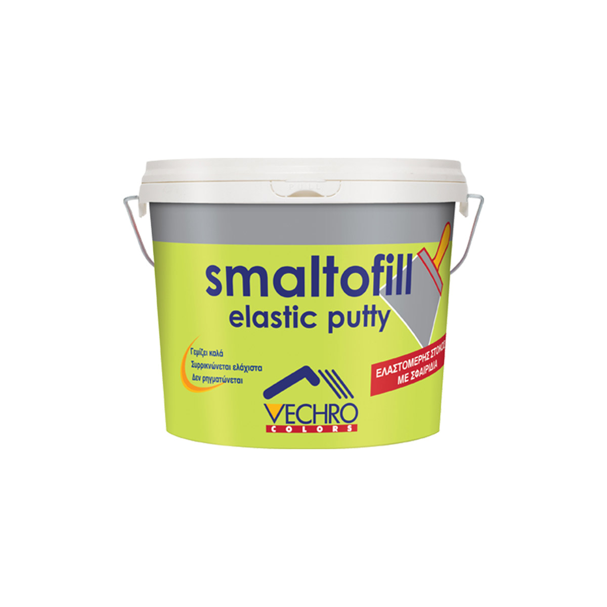 SMALTOFILL ELASTIC PUTTY 1KG LIGHT GREY