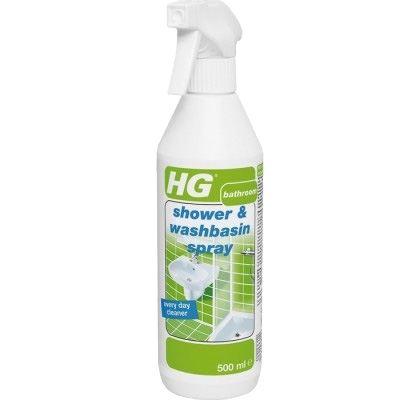 HG SHOWER & WASHBASIN CLEANER SPRAY 500ML