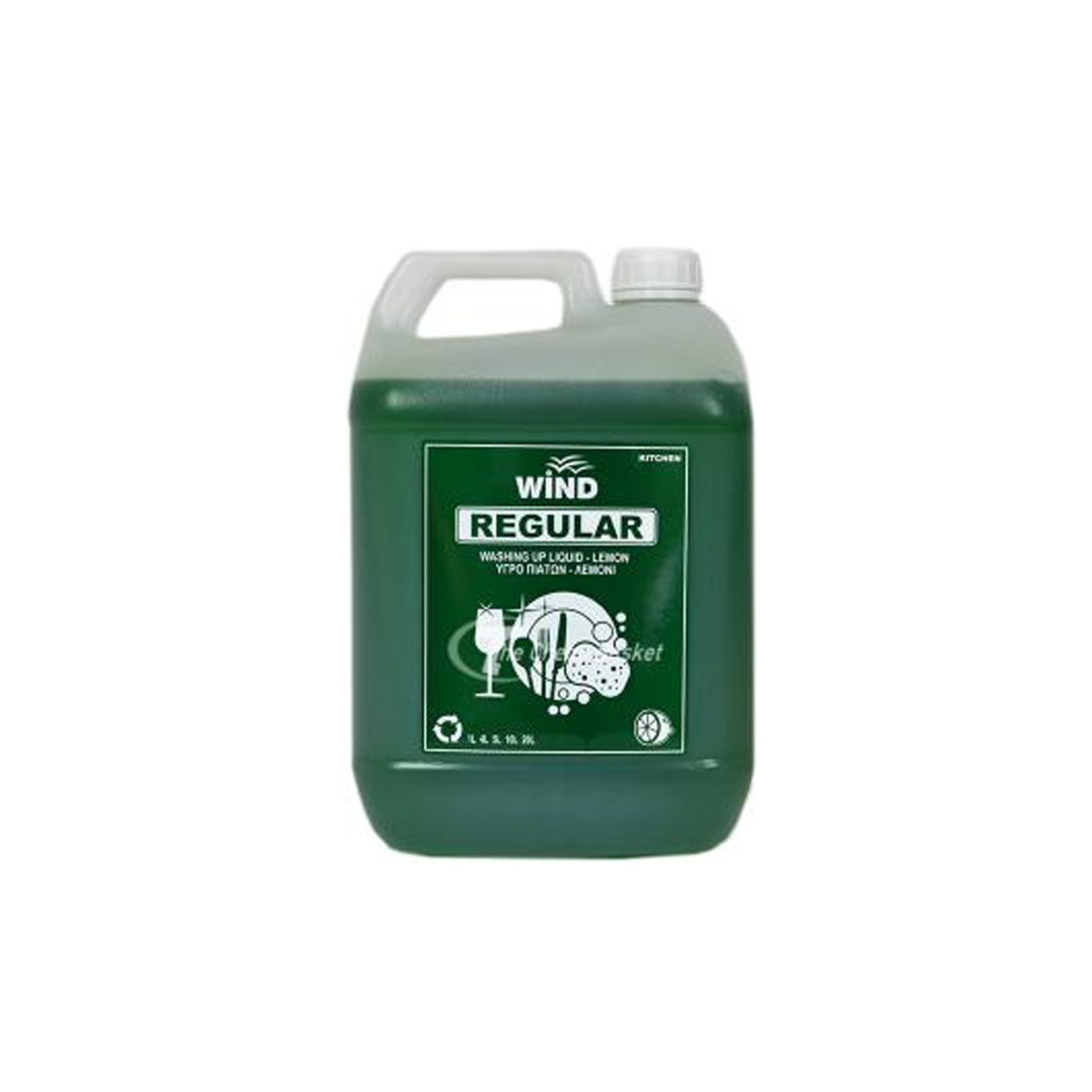DISH FLUID REGULAR 4L GREEN